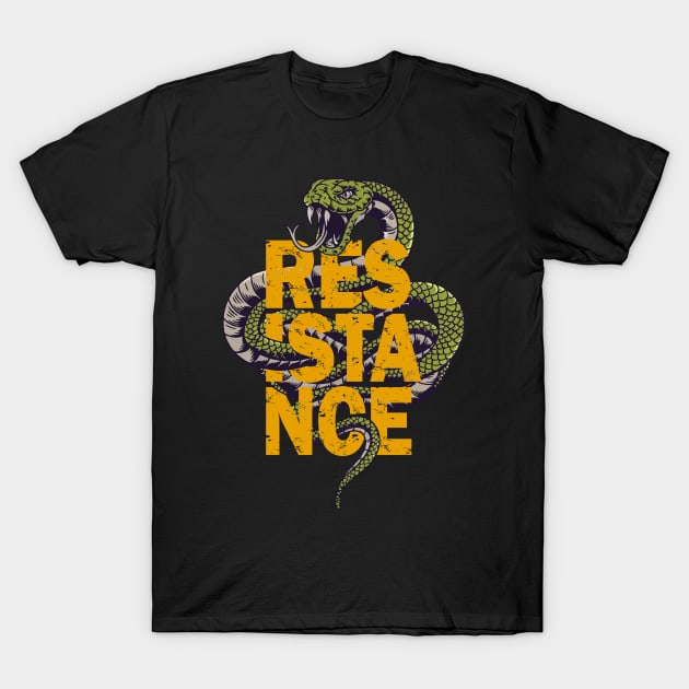 resistance T-Shirt by killzilla